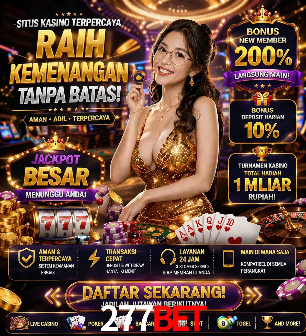 Roleta e blackjack 277bet